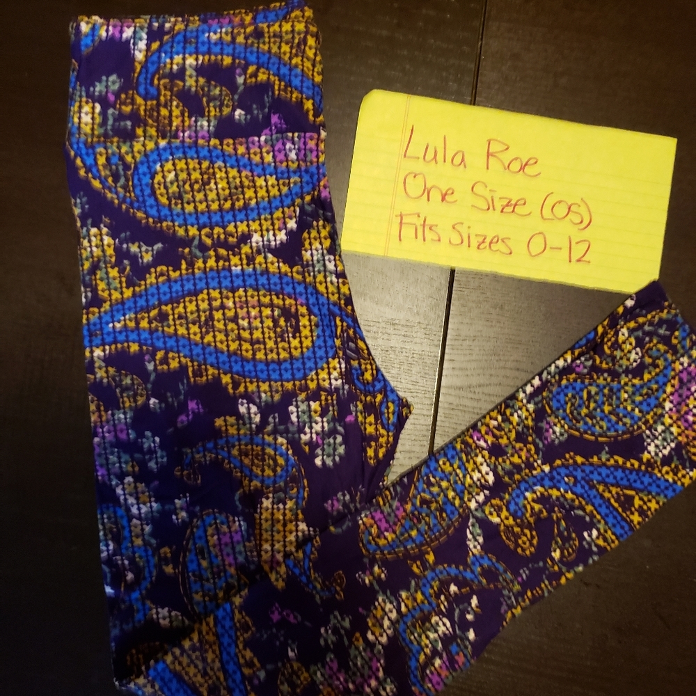 Sizes 0-12 one size os NEW Lula roe leggings